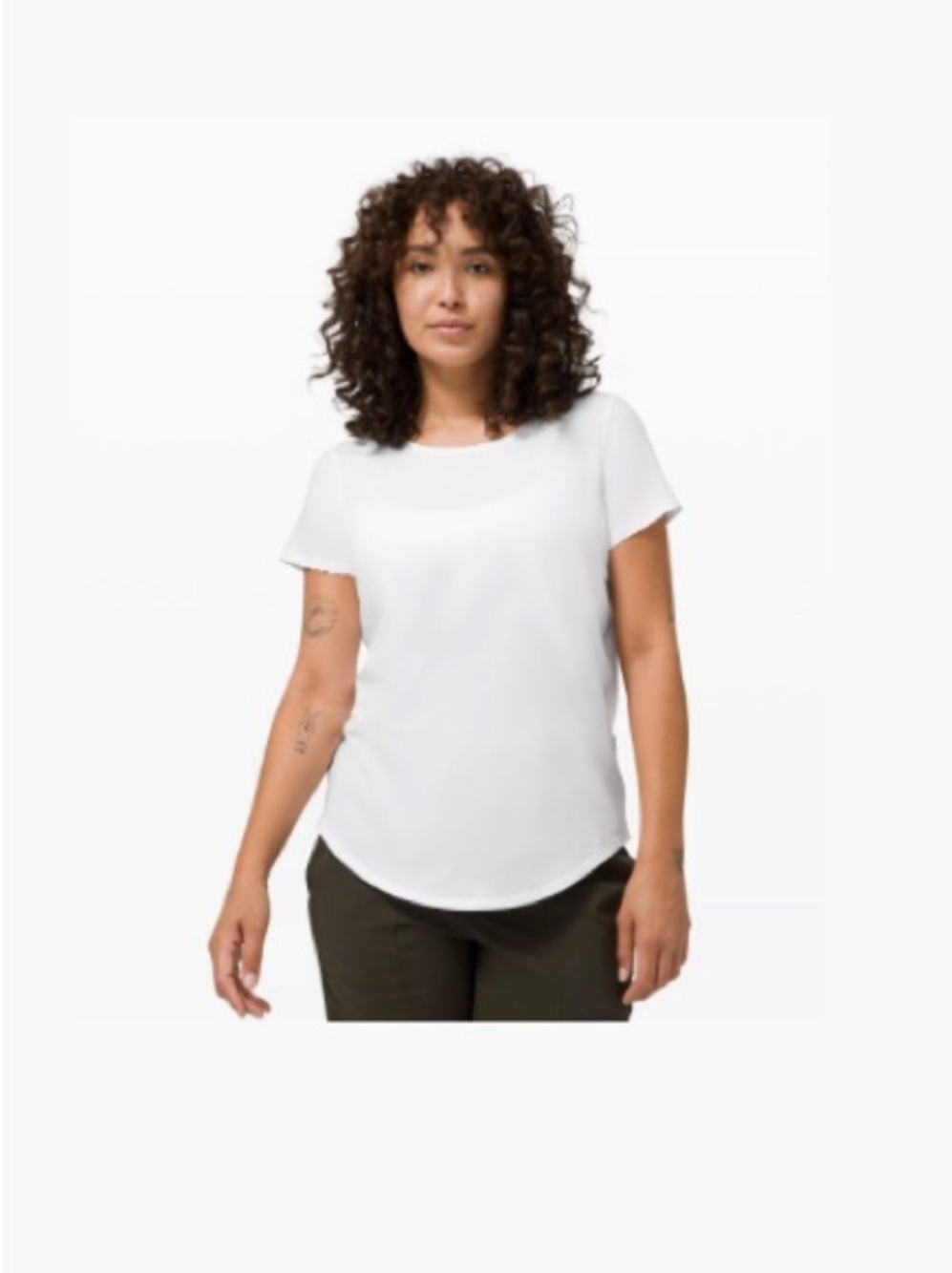 lululemon athletica Love Crew Short Sleeve T-Shirt - *Lightweight in White